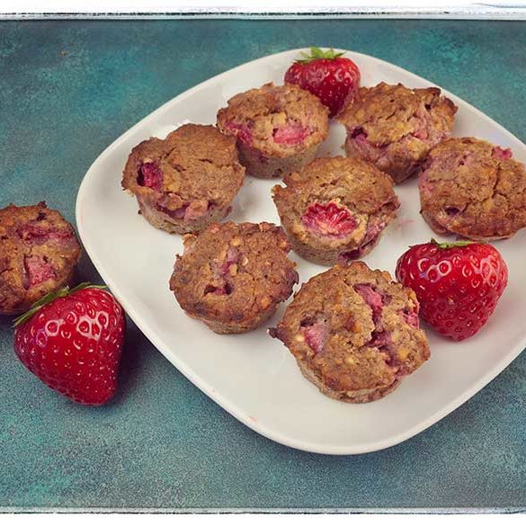 muffins-aux-fraises