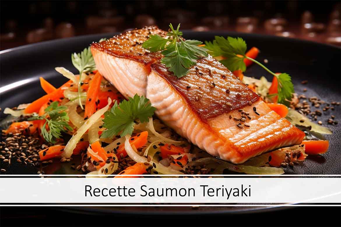 Saumon Teriyaki aux légumes